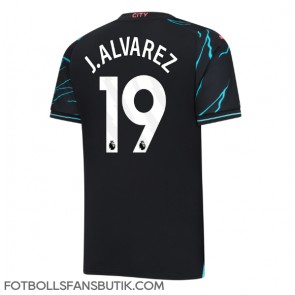 Manchester City Julian Alvarez #19 Replika Tredje Tröja 2023-24 Kortärmad